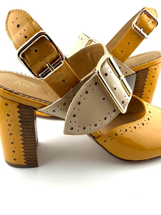 The Office Of Angela Scott Shoes - BRAND NEW!  OFFICE OF ANGELA SCOTT MS. NELLIE SLINGBACK SANDAL